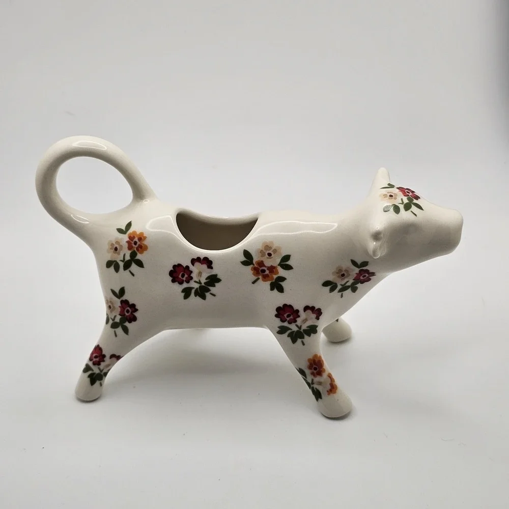 Rare Pioneer Woman Posey Fall Flower Cow Creamer 